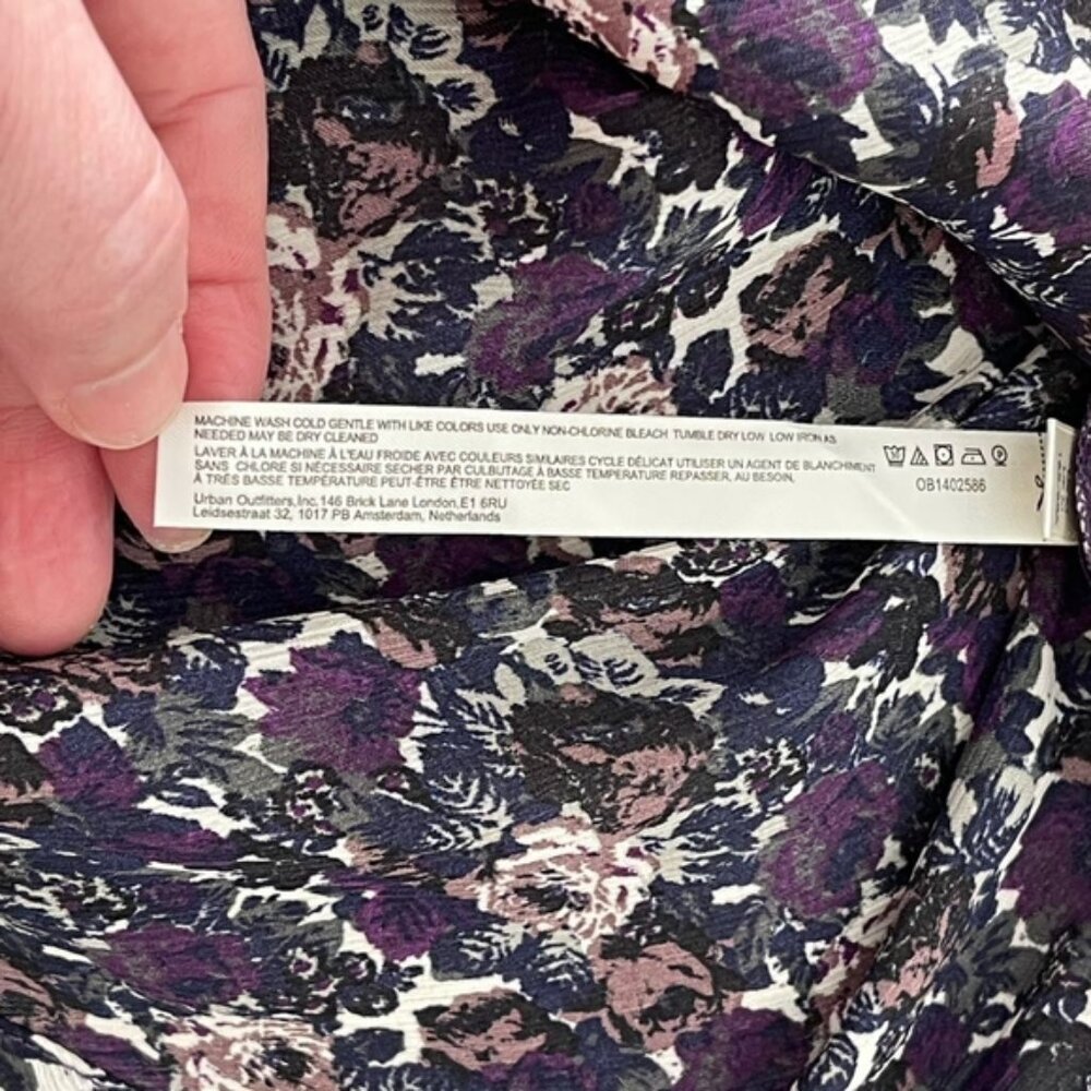 Multi-Coloured Free People Women's Nights In Floral Printed Cami - Picture 9 of 9